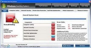 windows averting system